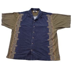 Baroque Pineapple button up shirt